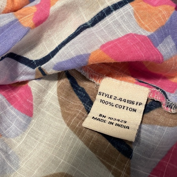 Short sleeved printed blouse - Picture 5 of 5